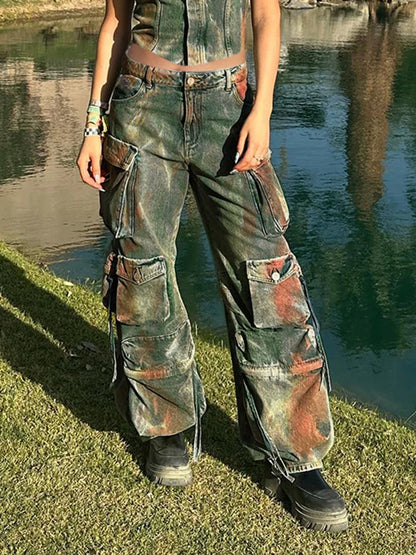 Cargo Pants Streetwear Grunge