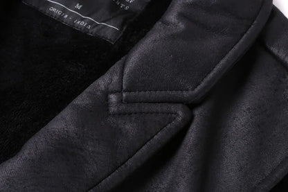 Vintage Suede Slim Fit Men's Vest
