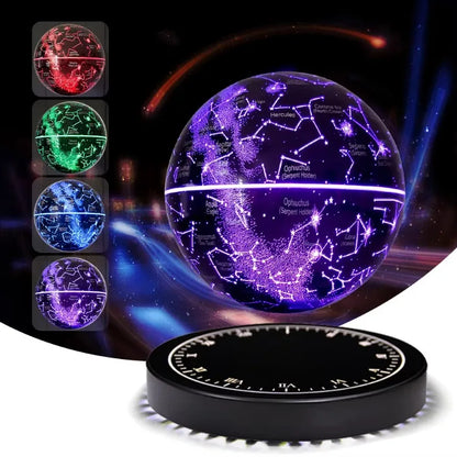 LevitateGlow: Floating Starry Night Lamp