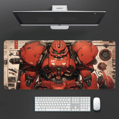 Gundam Battle Mat - Dark Blue Zagu Edition