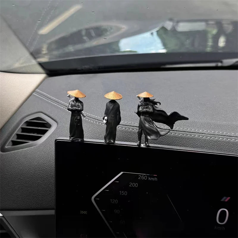 Ninja Samurai Warrior Cool Miniature Car Decoration Gifts