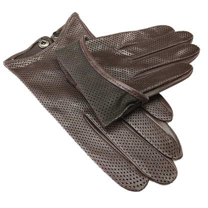 HighShine Luxury Leather Driving Riding Gloves