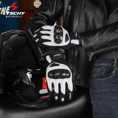 ThermoShield Carbon Fiber Motorbike Gloves