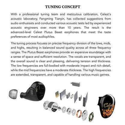 Celest Plutus Beast Earphone