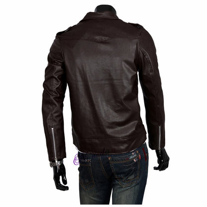 Negan's Edgy Leather Jacket for All Seasons