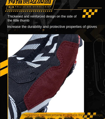DUHAN W2 All-Weather Motorcycle Gloves Unisex