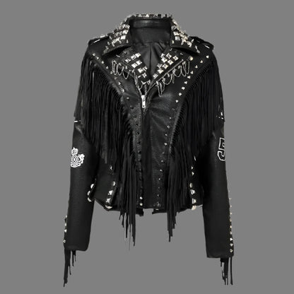 PU Leather Jacket for Women
