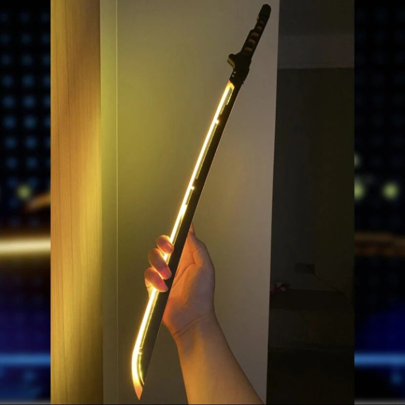 Punk Thermal Katana - Sci-Fi Glow Gaming Sword