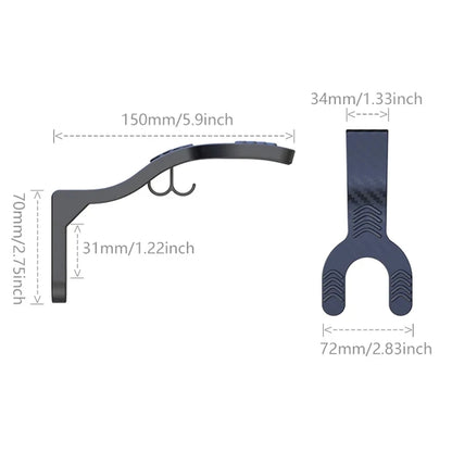 CFMOTO Motorcycle Helmet Storage Hooks - Wall Mount