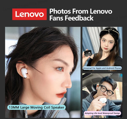 Lenovo LP5 Wireless HiFi Earbuds - Sports, Comfort, and Durability