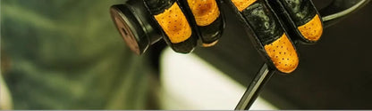 Retro Racer Touchscreen Gloves - Spring & Summer