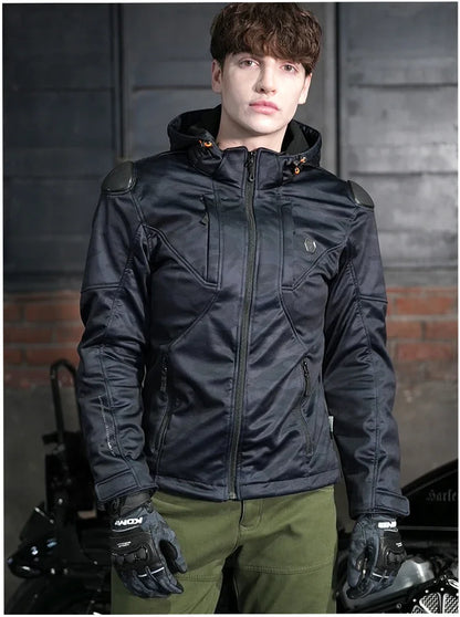 KOMINE GK-856 Windproof Sheepskin Moto Gloves