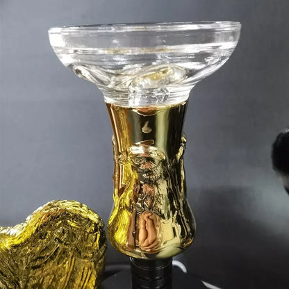 hookah complete set of bars, golden eagles