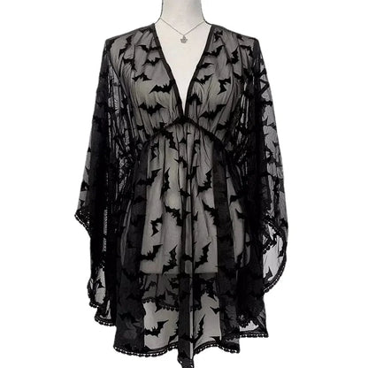 Chiffon Lace Nigh Club Dress for E-Girls
