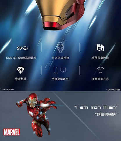 Marvel Spidey & Iron Man USB Flash Drive - Limited Ed.
