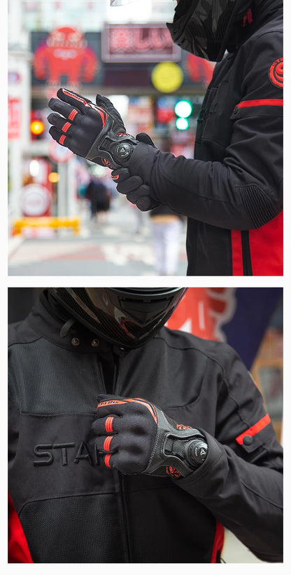 GlideGuard Summer Riding Gloves - Star Field Knight