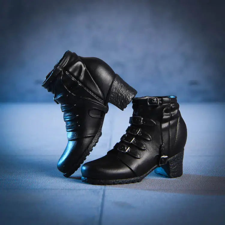 Female soldier Shoes Black Combat