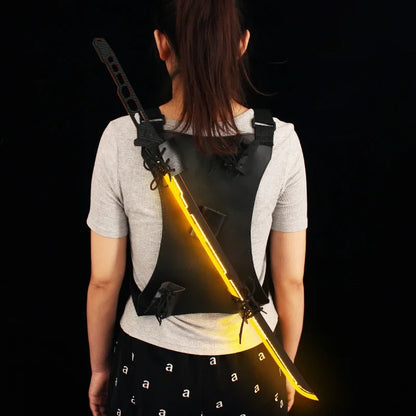 Punk Thermal Katana - Sci-Fi Glow Gaming Sword