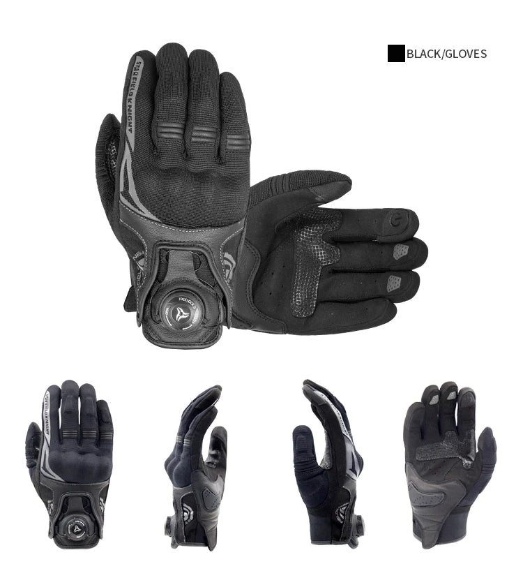 GlideGuard Summer Riding Gloves - Star Field Knight