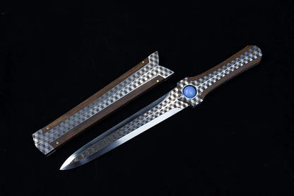 Hero's Edge: 34cm Medieval Stainless Steel Sword