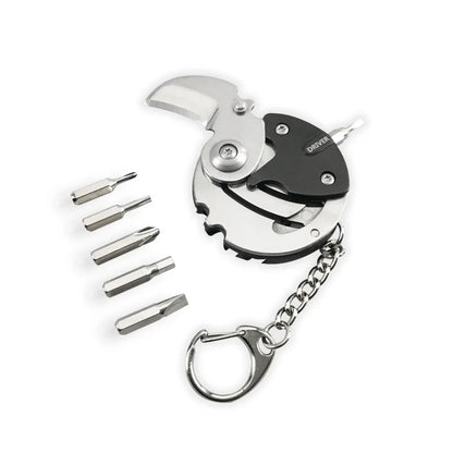 Pocket Multi-Tool Keychain for Outdoors & EDC