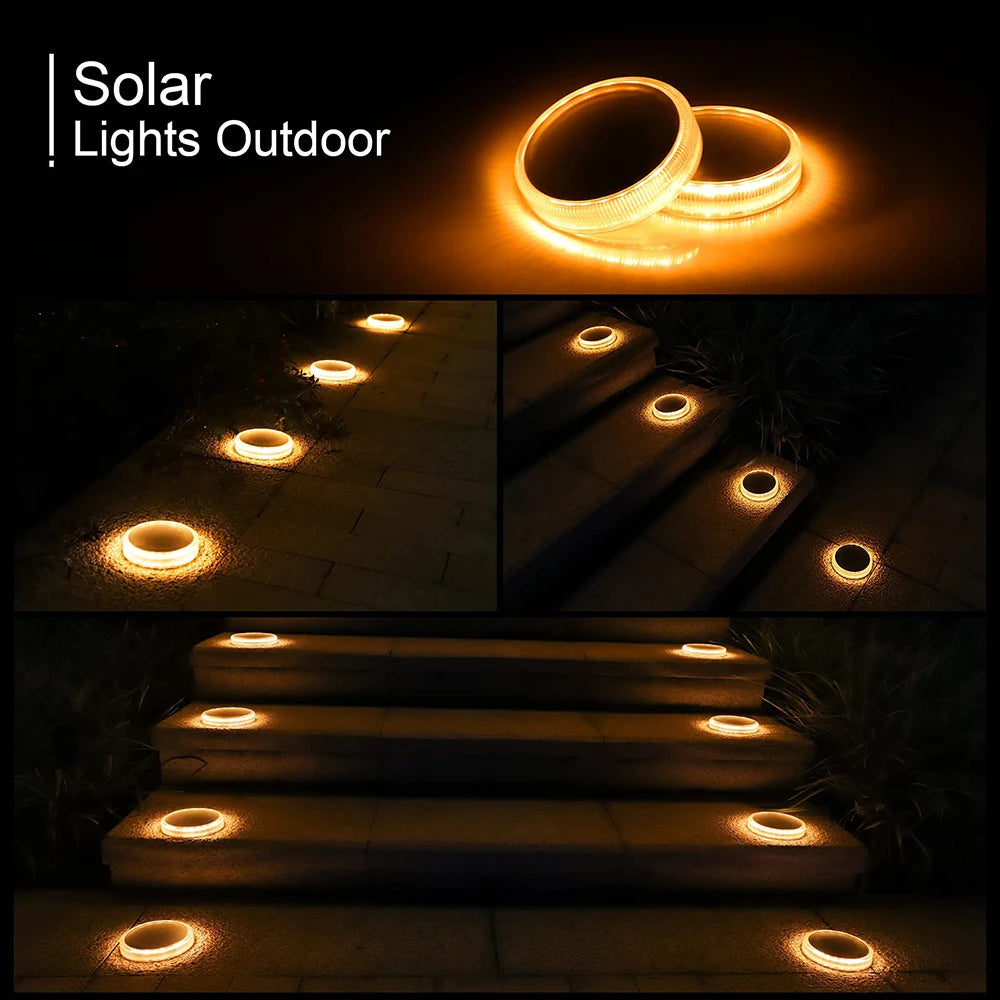 Led Solar Deck Lights Outdoor