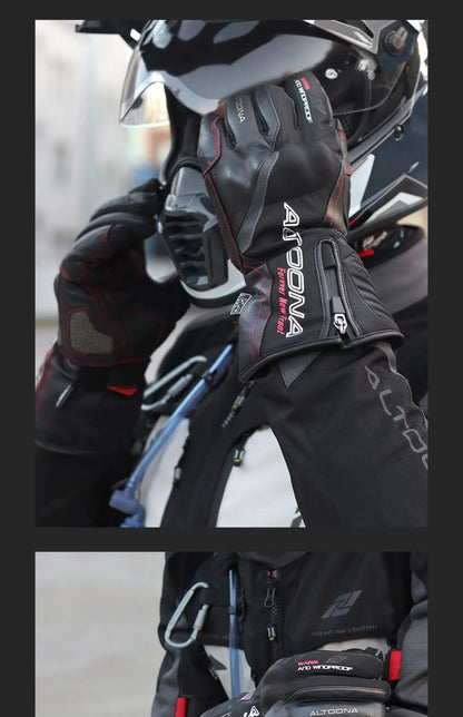 Winter Windproof Touchscreen Motorcycle Gloves