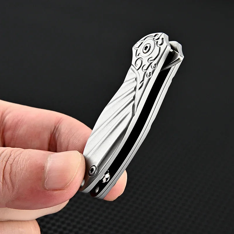 High Hardness Pure Steel Knife