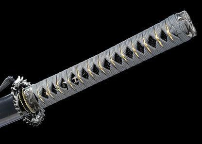 Majestic Dragon Sword Fittings Set for Samurai Blades