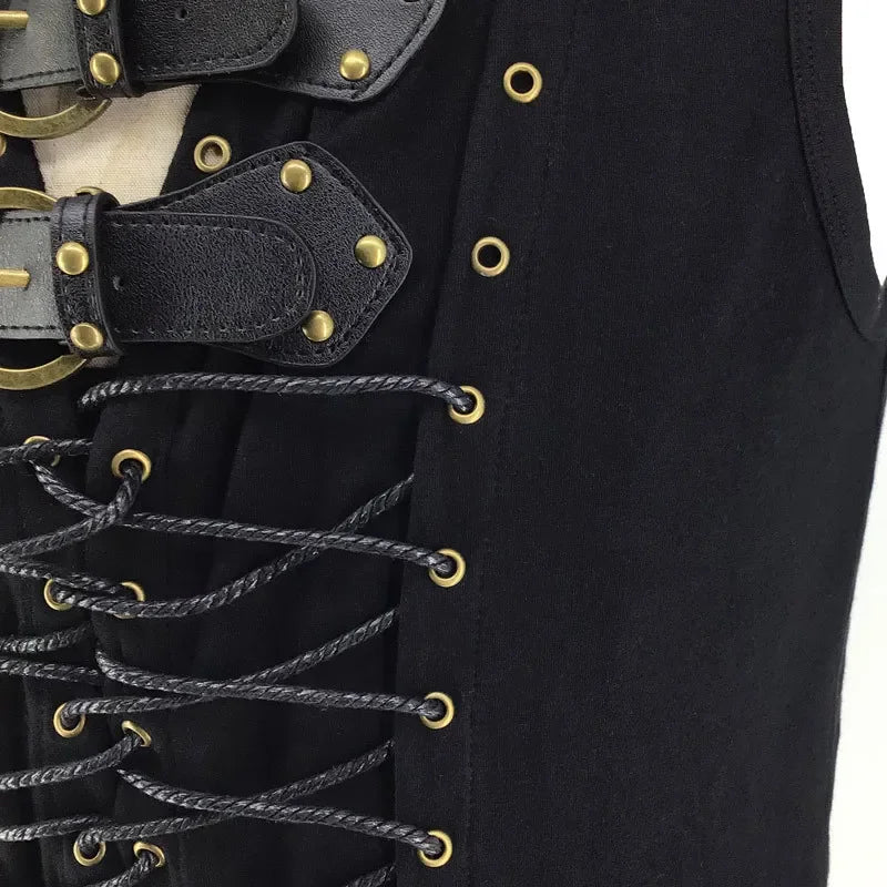 Men's Medieval Renaissance Vest Pirate