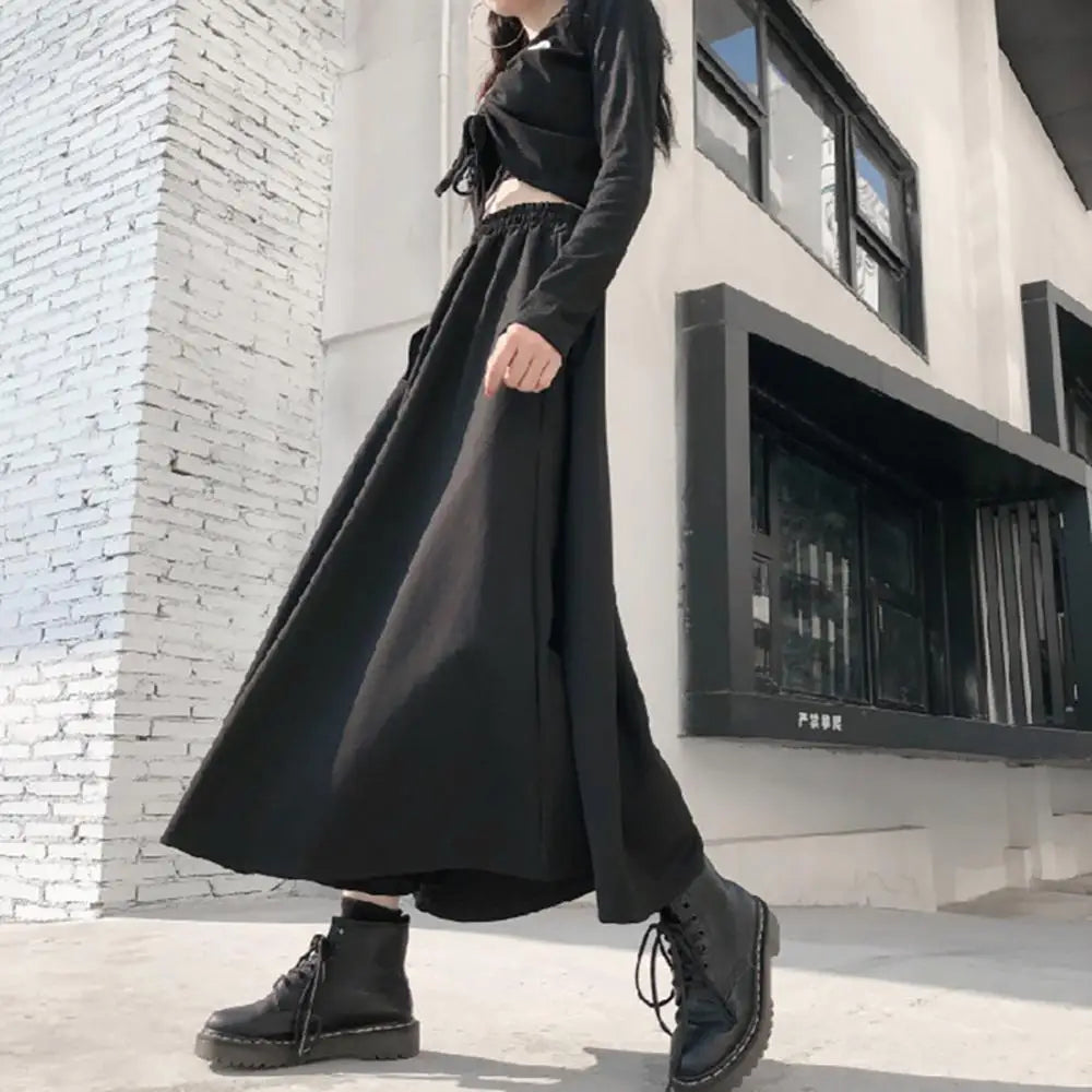 High Waist Cargo Skirts