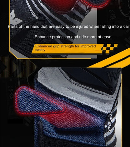 DUHAN W2 All-Weather Motorcycle Gloves Unisex