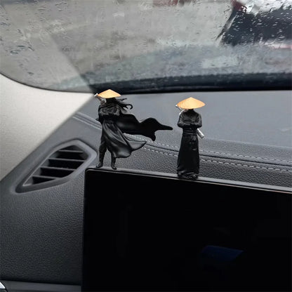 Ninja Samurai Warrior Cool Miniature Car Decoration Gifts