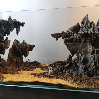 Natural Aquatic Stone: Eco-Friendly Tank Decor