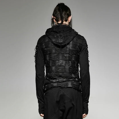 Punk Vibe Gothic Hoodie: Streetwear for Individualists