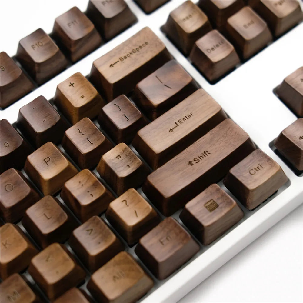 Wooden Artisan Keyboard Cap: Custom Elegance