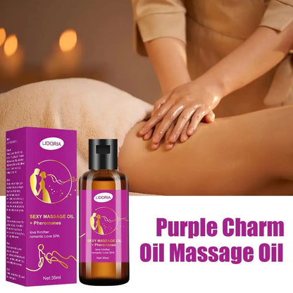 Romantic Rose Essence Massage Oil for Couples