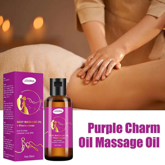 Romantic Rose Essence Massage Oil for Couples