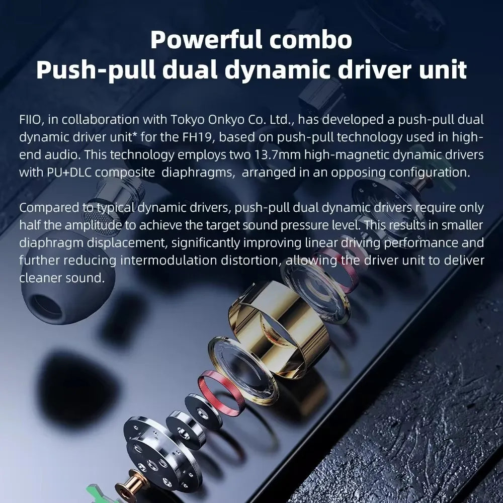 Kinera FH19 Pro: HiFi Hybrid IEM Earphones