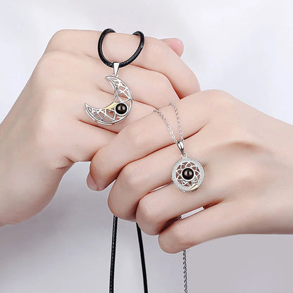 Name: Sun & Moon Lovers' Pendant Duo