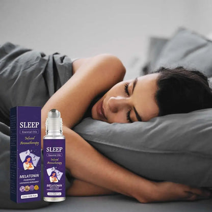 Sleep Bliss: Lavender & Bergamot Essential Oil Roller