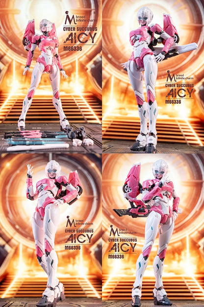 Cyber Succubus Mbreed Charm: Arcee PVC Model