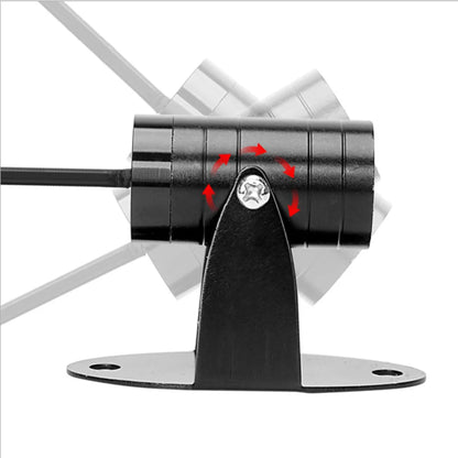 LED Skull Shadow Light: Motorcycle Logo Projector