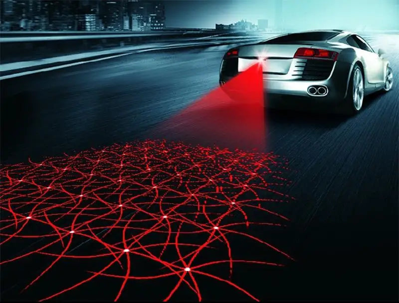 Laser Safety Moto Light - Fog & Brake Visibility Aid