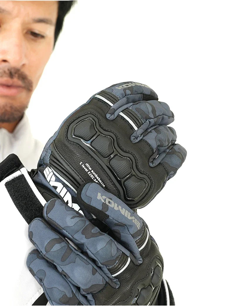 Komine GK-856 Sheepskin CE2 Motorcycle Gloves