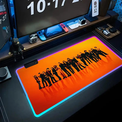 Luminous Zombie TV Negan Gaming Mouse Pad