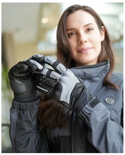 KOMINE GK-8184 EcoShield Warm Motorbike Gloves