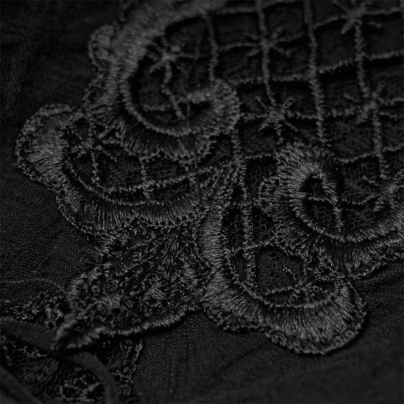 PUNK RAVE Embroidered Leg Warmers