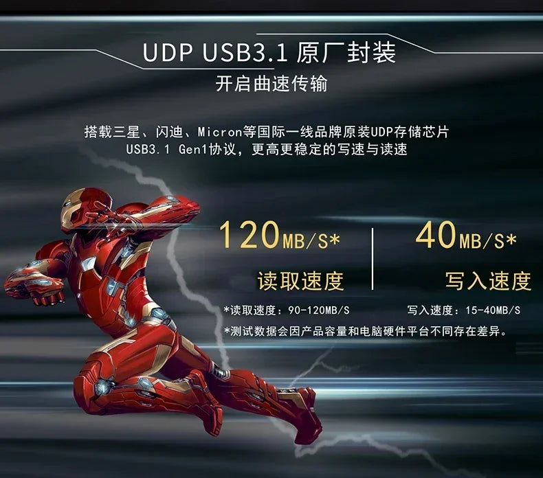 Marvel Spidey & Iron Man USB Flash Drive - Limited Ed.