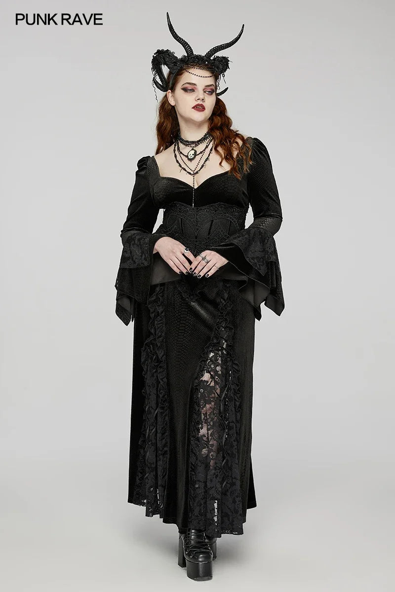 Gothic Enchanted Demon Horn Headpiece